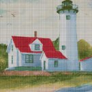 Lighthouse 3 cross stitch pattern in pdf DMC