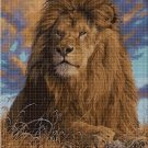 Lion 2 cross stitch pattern in pdf DMC