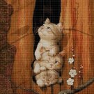 Little Cats 2 cross stitch pattern in pdf DMC