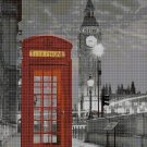 London in night cross stitch pattern in pdf DMC
