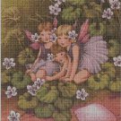 Little fairies cross stitch pattern in pdf DMC