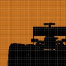 F1. silhouette cross stitch pattern in pdf