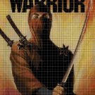Ninja Warrior cross stitch pattern in pdf DMC