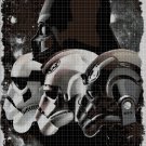 Imperial Forces cross stitch pattern in pdf DMC
