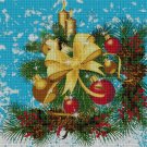 Happy Holidays cross stitch pattern in pdf DMC