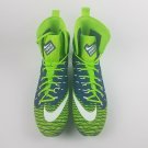 Nike Men Force Savage Elite TD 918345 413 Green Blue Seahawks Football Cleats