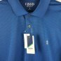 IZOD Men Performance Golf True Blue Short Sleeve Polo Shirt Size Medium MSRP $55