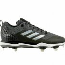 adidas Men Power Alley 5 Baseball Cleats AC8386 Black Gray Size 11