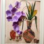 Floral design wall art