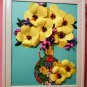 Floral design wall art