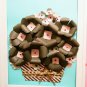 Floral design wall art