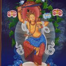Dancing Manjushri Hand Painted Fine Quality Tibetan Thangka Painting From Nepal