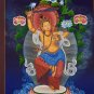 Dancing Manjushri Hand Painted Fine Quality Tibetan Thangka Painting From Nepal