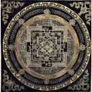 Kalachakra Mandala Masterpiece Tibetan Thangka Painting