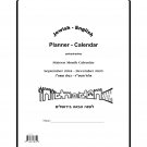 Jewish English planner calendar