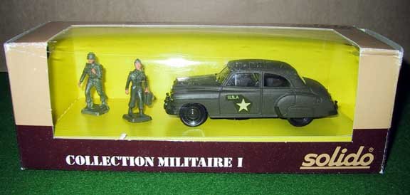 Solido 6033 Chevrolet with Army Staff Military Collection Die Cast New