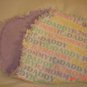 "I Love Mommy, I Love Daddy" Rag Burp Cloth