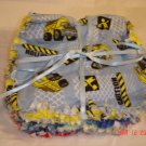 Boy Truck/Space theme set of 3 Rag Burp Cloths