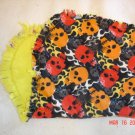 Skull/ Flame Rag Burp Cloth
