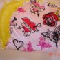 Pink "True Love" Rag Burp Cloth