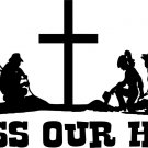 Cowboy Cowgirl Home Rodeo Cross Horse Wall Home Vinyl Decal