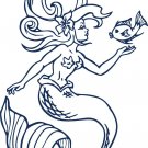 Mermaid Sea Fish Fantasy Ocean Girl Car Truck Window Laptop Vinyl Decal Sticker