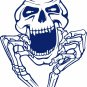 Skull Hands Face Mask Skeleton Head Car Truck Window Laptop Vinyl Decal Sticker