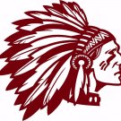 Native American Indian Face Headdress Car Truck Window Vinyl Decal Sticker