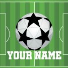 Soccer Team Sports Game Rugby Football Personalized Custom Name Wall Sign Plaque
