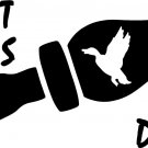 Duck Hunting Hunter Call Car Truck Window Laptop Vinyl Decal Sticker