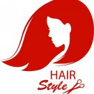 Hair Girl Stylist Beauty Tanning Salon Car Truck Window Vinyl Decal Sticker