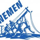 Lineman Electrician Linemen Power Car Truck Window Laptop Vinyl Decal Sticker