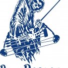 Grim Reaper Bow Arrow Hunting Deer Buck Car Truck Window Vinyl Decal Sticker