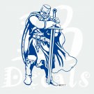 Knight Warrior Battle Sword Dragon Slayer Car Truck Window Vinyl Decal Sticker