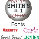 Baseball Softball Boy Girl Team Sport Magnet Custom Personalized Name Car Truck