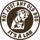 LAB Labrador Retriever Dog Pet Car Truck Window Laptop Vinyl Decal Sticker