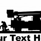 Lineman Electrician Praying Custom Name Car Truck Window Vinyl Decal Sticker