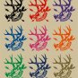 Hunting Head Hunter Deer Bow Arrow Car Truck Window Laptop Vinyl Decal Sticker