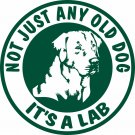 Dog Labrador Retriever Hunting Coon Bird Car Truck Window Vinyl Decal Sticker