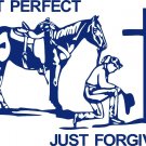 Christian Cowgirl Praying Horse Love Car Truck Window Laptop Vinyl Decal Sticker