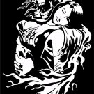 Grim Reaper Skull Girl Monster Zombie Truck Window Vinyl Decal Sticker