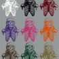 Zombie Astronaut Skeleton Skull Space Car Boat Truck Window Vinyl Decal Sticker