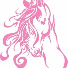 Horse Head Western Rodeo Cowgirl Car Truck Window Vinyl Decal Sticker