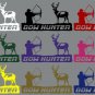 Bow Hunter Deer Archery Hunting Car Truck Window Laptop Vinyl Decal Sticker