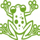 Cartoon Tree Frog Animal Pet Car Truck Window Vinyl Decal Sticker