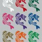 Bone Fish Fishing Monster Skeleton Car Boat Truck Window Vinyl Decal Sticker