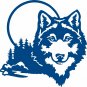 Wolf Pack Hunting Beast Dog Moon Hunter Car Truck Window Vinyl Decal Sticker