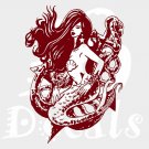 Sexy Mermaid Girls Anchor Fantasy Sea Car Boat Truck Window Vinyl Decal Sticker