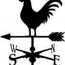 Weathervane Rooster Farm Chicken Car Truck Window Laptop Vinyl Decal Sticker