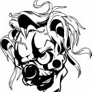 Jester Clown Circus Skull Harlequin Car Truck Laptop Window Vinyl Decal Sticker
